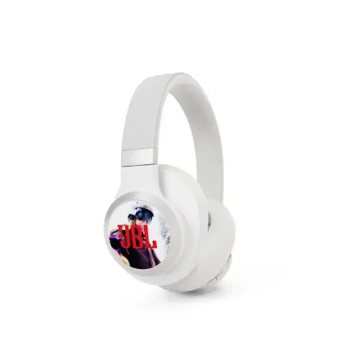 CS JBL Live 770NC White Printed